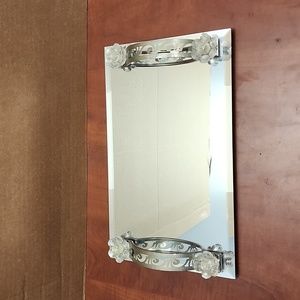 Vintage 9x 14 vanity mirror